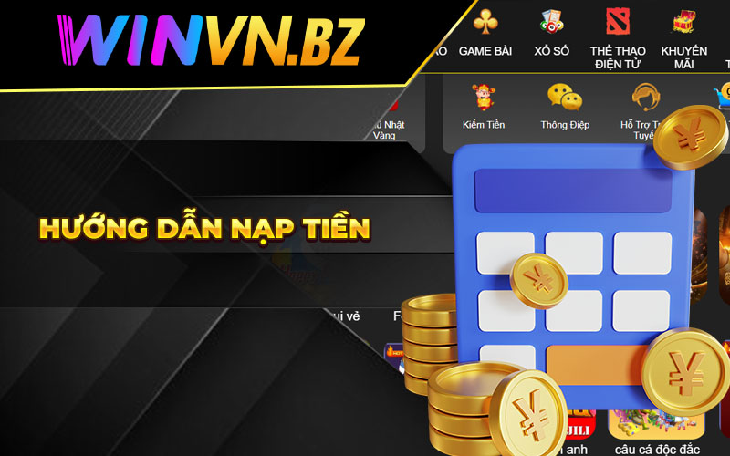 Hướng dẫn nạp tiền