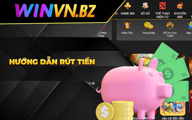 Hướng dẫn rút tiền