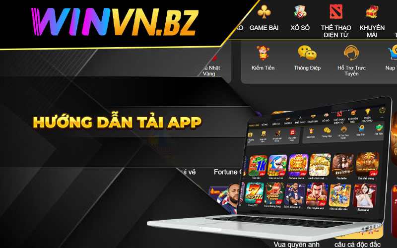 Hướng dẫn tải app