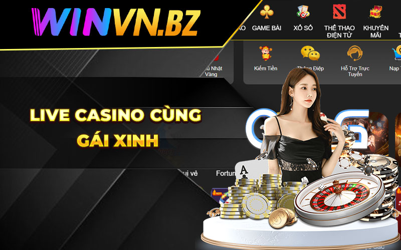 Live casino cùng gái xinh